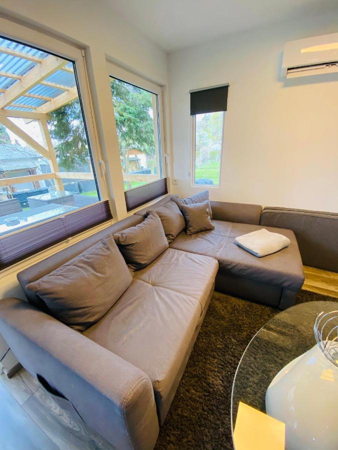 Moderner Einraumbungalow Auf Eigenem Grundstueck Flecken Zechlin Exterior foto